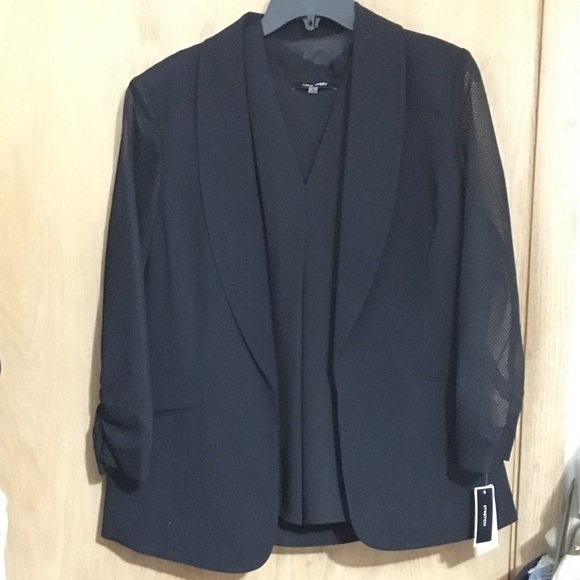 Blazer & Sleeveless Top By Nine West NWT - Picture 5 of 8